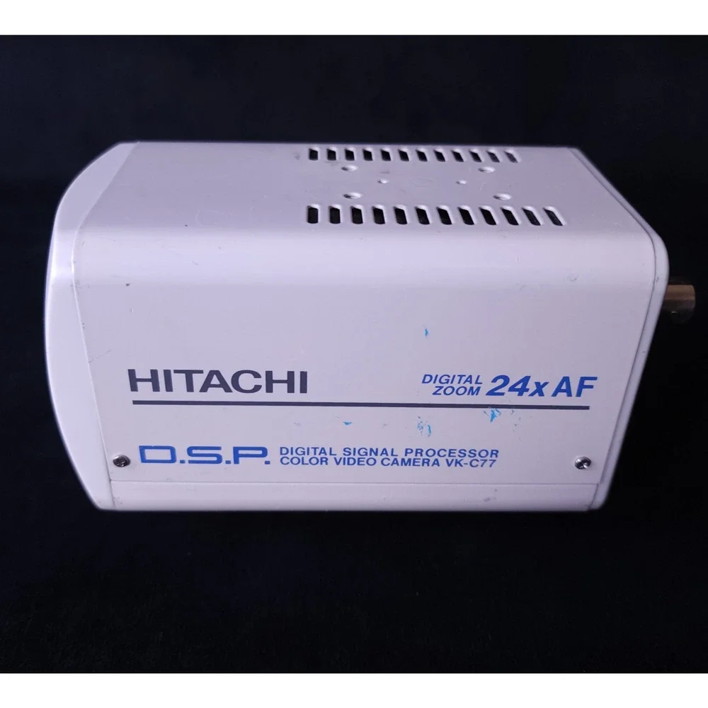 Hitachi VK-C77 Color Video Camera VK-C77U AF 24x Digital Zoom DSP Made in Japan